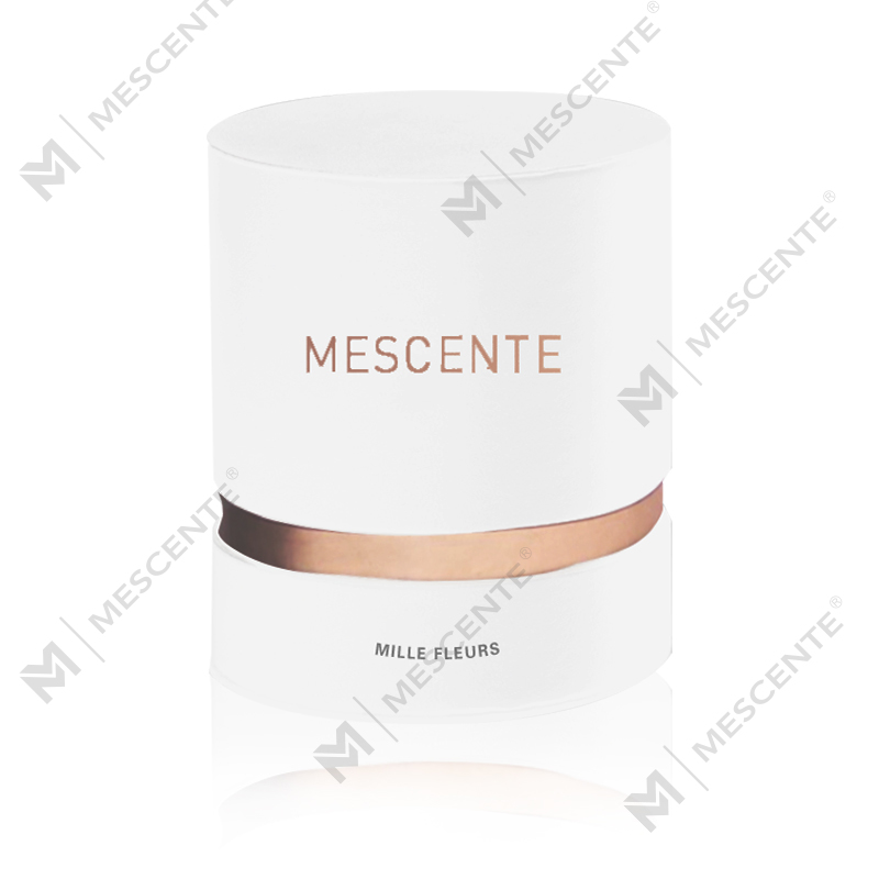 M&S cent Custom Luxury Matt Glass Wick duftlys 100 timer, duftende private label lys