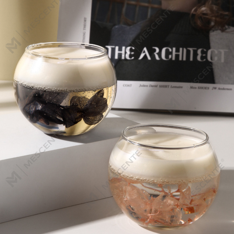 M&S cent High Quality End Home Duft Sitrongress Soya Duftlys i glass