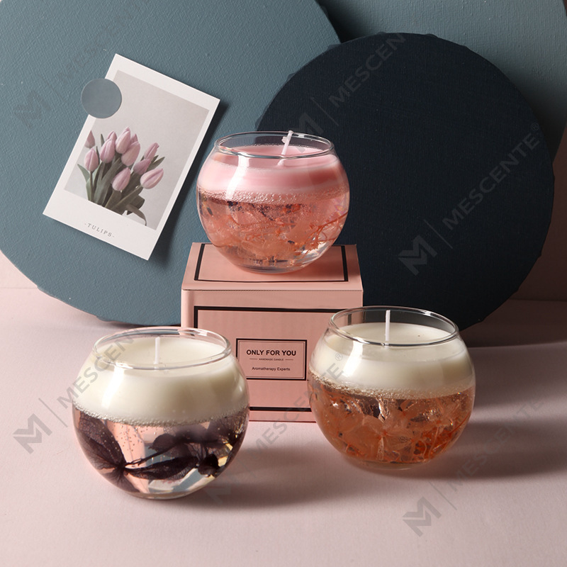 M&S cent High Quality End Home Duft Sitrongress Soya Duftlys i glass