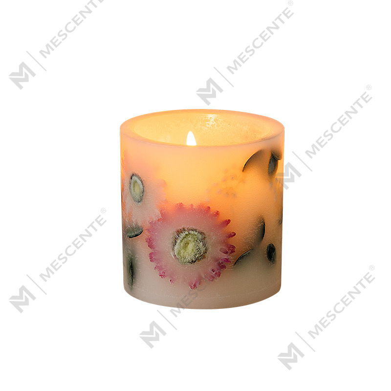 M&Scent Engros Luksus Naturlig Soyavoks Telys stearinlys gavesett