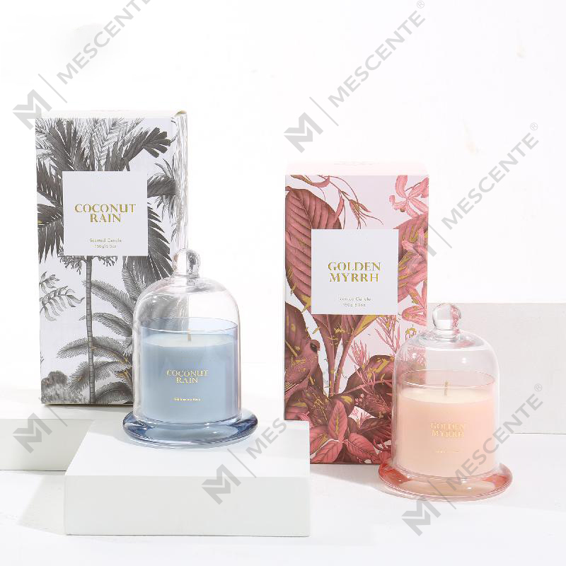 M&Scent Custom Logo Luksusbokser Voks 100 % Naturlig Mini Home Candle Gift