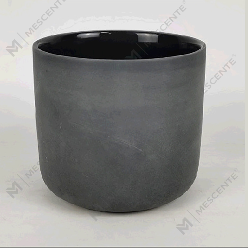 M&Scent Engros Custom Modern Large 3 Wick Silver White Frosted Christmas Candle Candle With Bambus Lokk