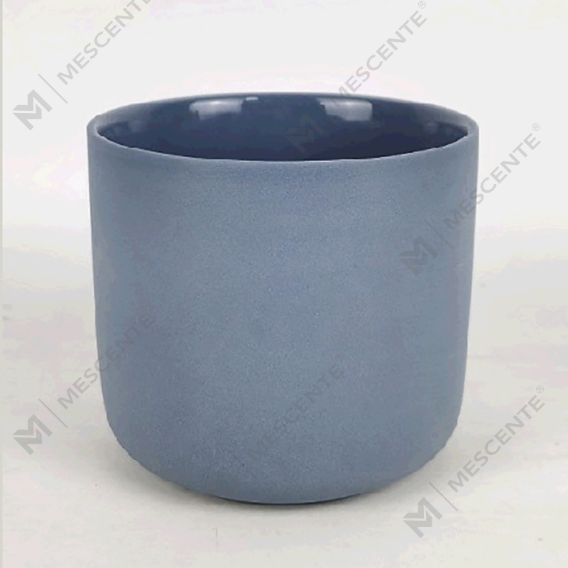 M&Scent Engros Custom Modern Large 3 Wick Silver White Frosted Christmas Candle Candle With Bambus Lokk