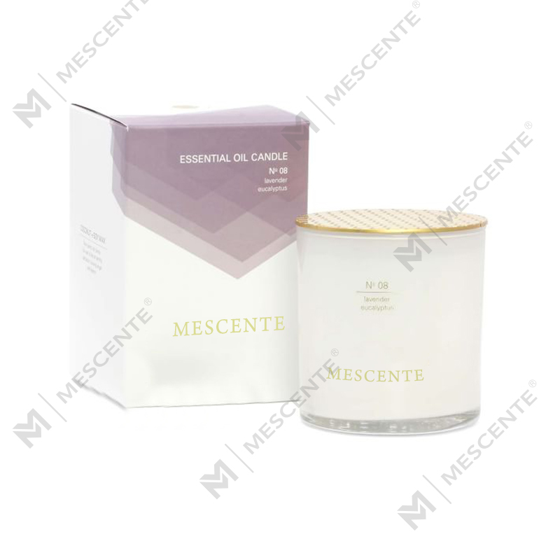 M&Scente Custom Private Label Luksus Fancy Kvinnelig selvklebende Store stearinlys Duftende
