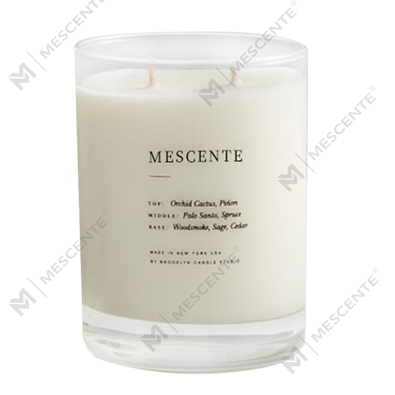 M&SENTE Nytt produkt Home Decoration Custom 2 veke Duftlys i glasskrukke