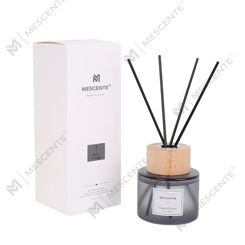 M&Scent engros luksus private label glassflaske siv diffuser med propp