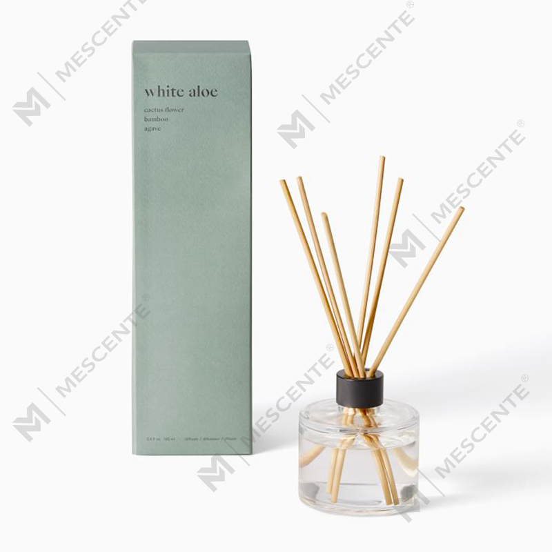 M&Scent tilpasset luksus private label blomsterrør diffuser med boks