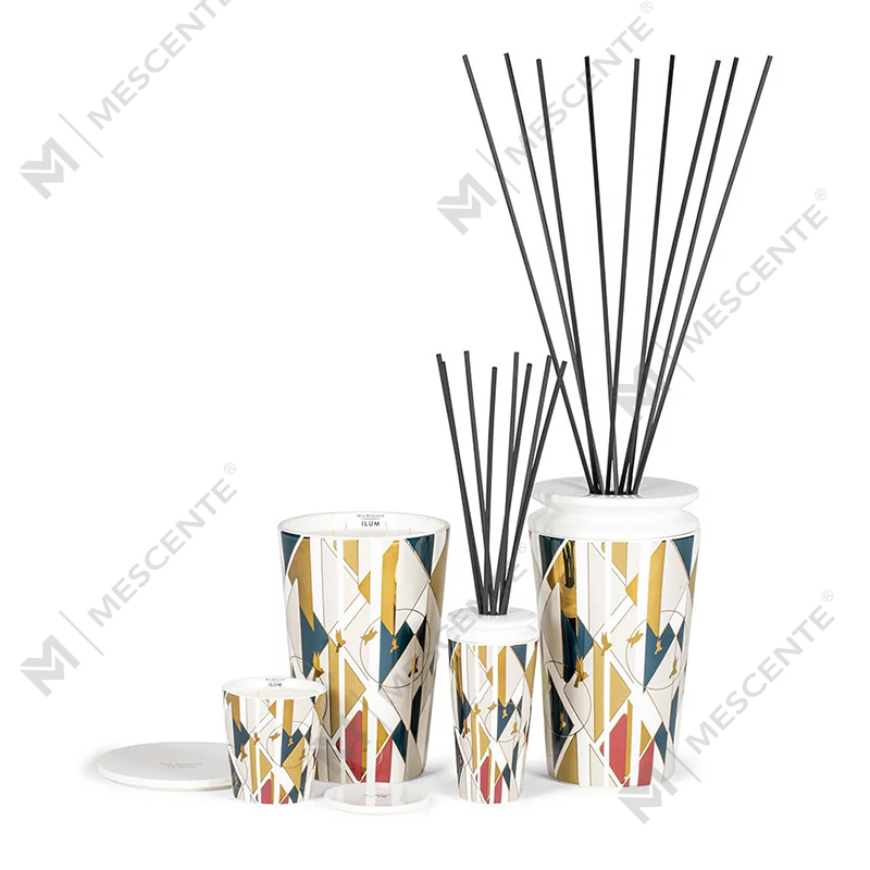 M&scent Engros Custom Luxury Private Label duftende soyavoks stearinlys gavesett