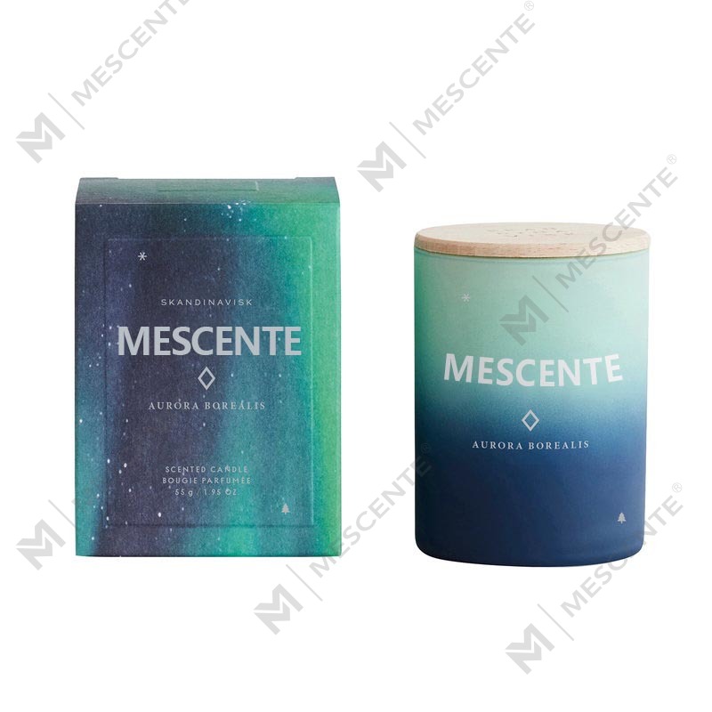 M&Scent Customized Private Label Home Decoration Duftlys i glasskrukke