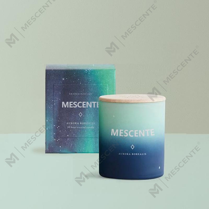 M&Scent Customized Private Label Home Decoration Duftlys i glasskrukke