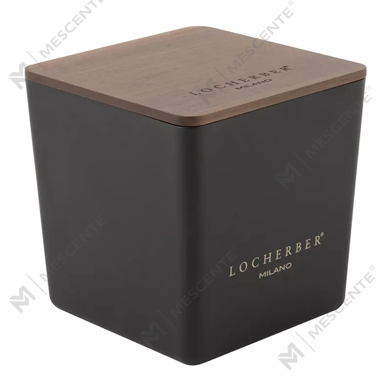 M&scent 2025 Large Eco Friendly glass duftlys med briccole trelokk