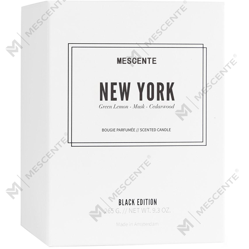 M&Scent Engros Luksus Private Label Svart Personlig Logo Duftlys