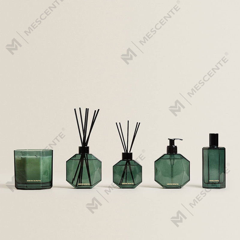 M&Scent Custom Factory Private Label glasskrukke Naturlig soyavoks duftlys