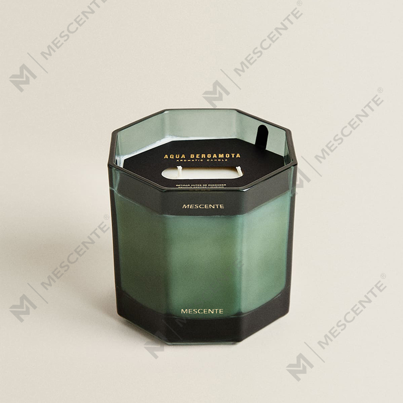 M&Scent Custom Factory Private Label glasskrukke Naturlig soyavoks duftlys