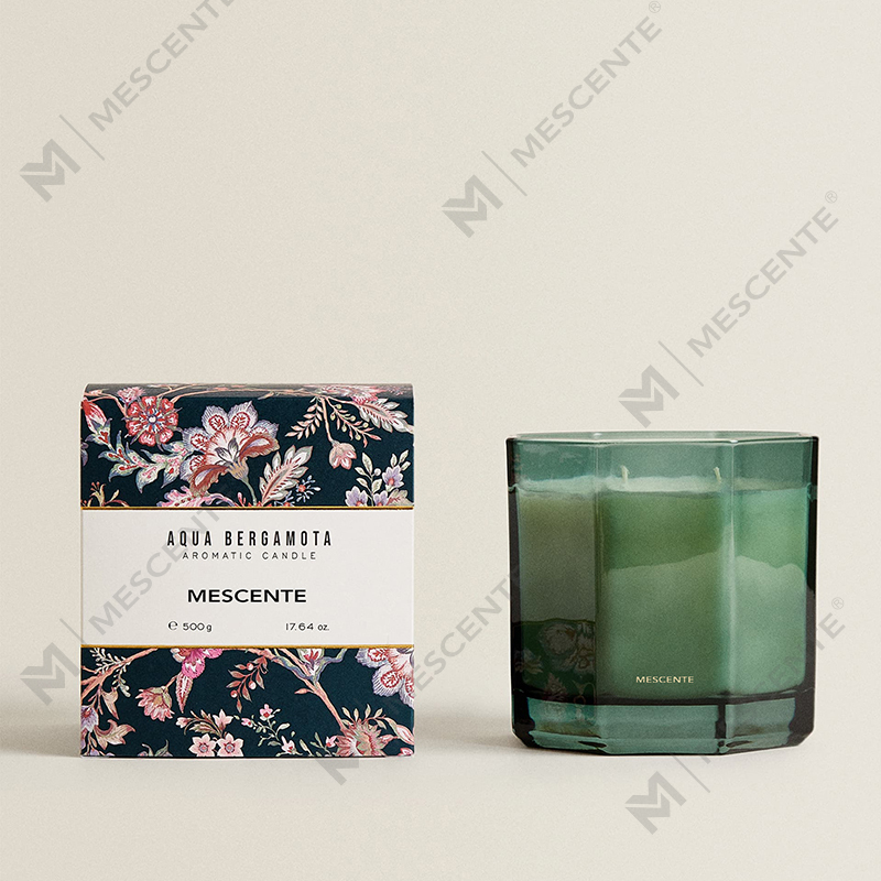 M&Scent Custom Factory Private Label glasskrukke Naturlig soyavoks duftlys