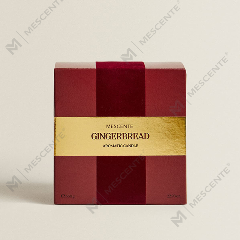 M&Scent Custom Luxury 3 Wicks stearinlys Personlig privat etikett svart matt glass duftlys