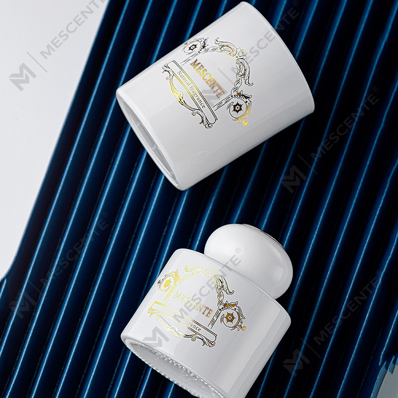 M&Scent luksus private label stearinlys aroma duftende stearinlys diffuser med boksemballasje