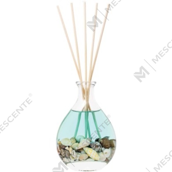 M&Scent engros luksus private label glassflaske rottingpinne siv diffusersett med propp