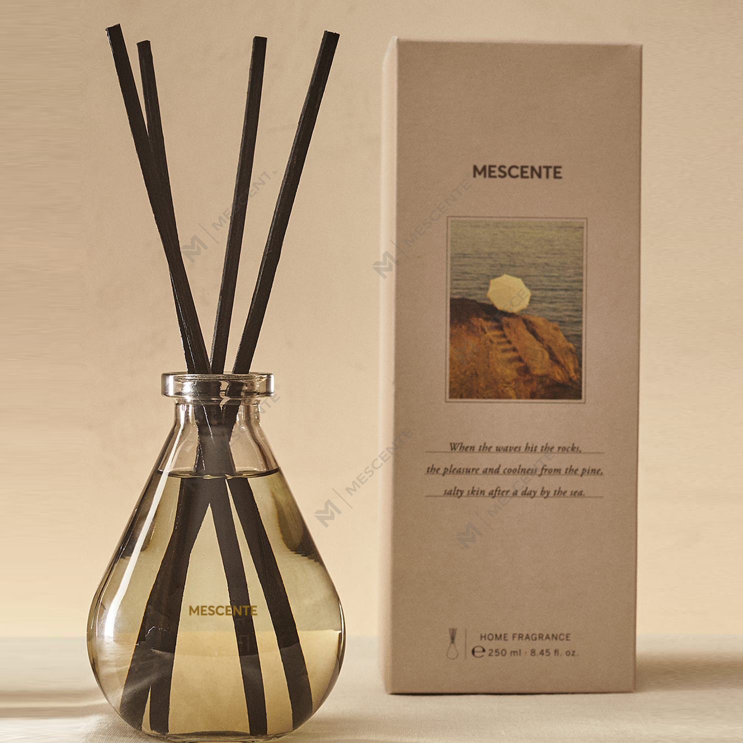 Høykvalitets flaske Luksus Tyrkia Frascos Vidrio Mini Julehjemmeduft Aroma Diffuser Reed Vase