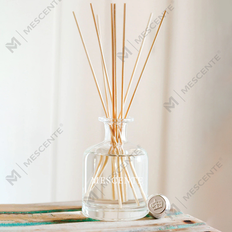 Luksus vår 400 ml miljøvennlige rosa flasker sementgrå skinn Magnolia duft Blomsterpinner Reed Diffuser